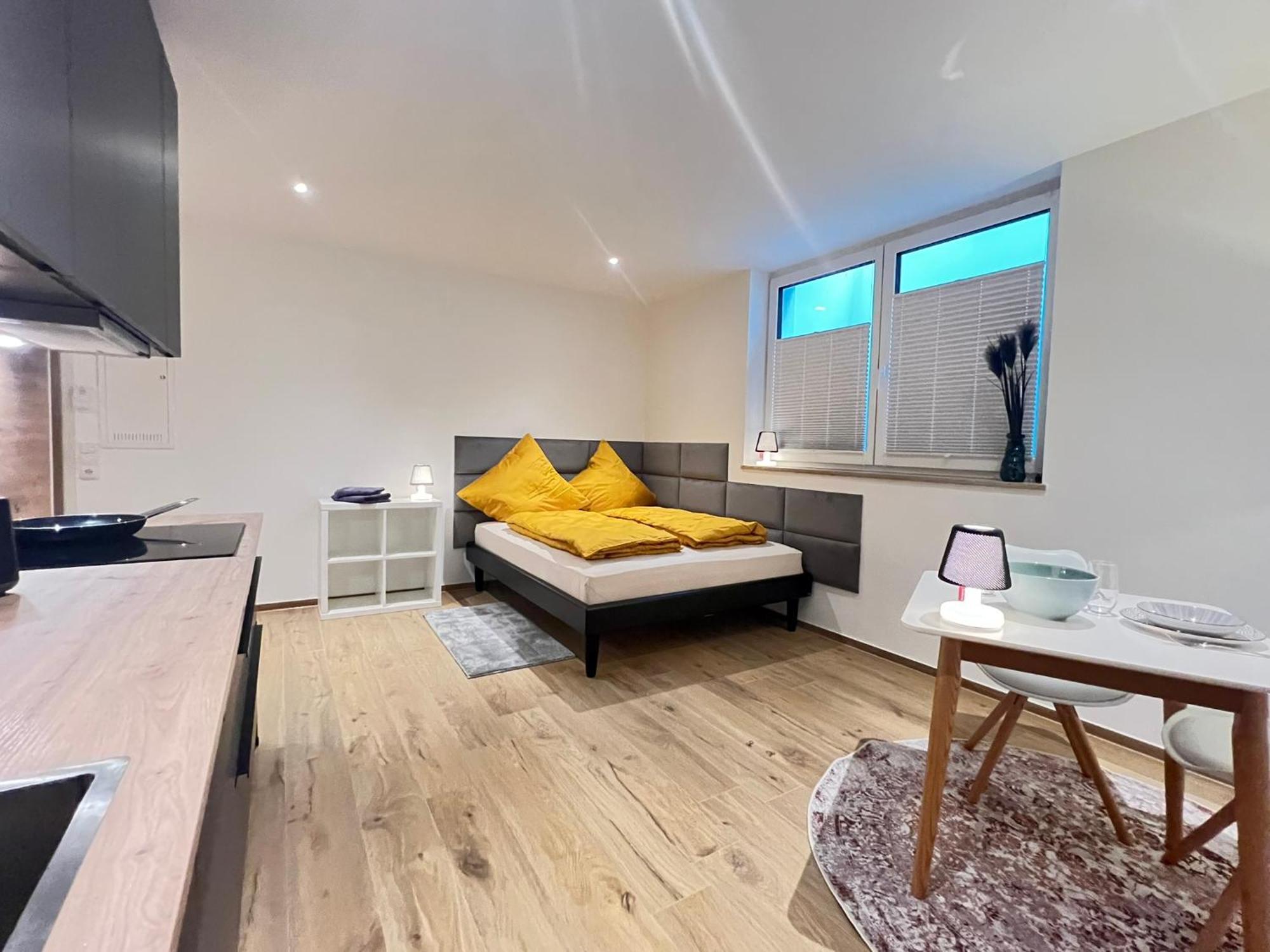 Stay Nice Apartments Dorfen Naehe Muenchen Jacuzzi Grillkota 75 Zoll Tv Eksteriør bilde